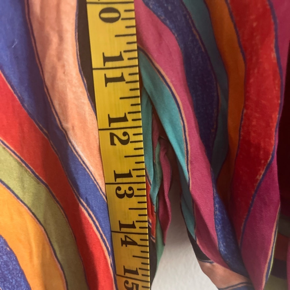 FARM Rio Multicolor Wave Pattern Pants - Picture 11 of 13